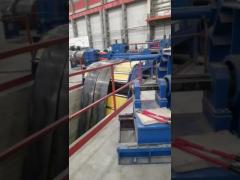 8x2000 Heavy duty Slitting Line with fast knife change turret