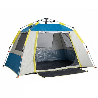 China New 3-4 Person Thickened Tenda Tabernacle Tents Rooftop UV-Resistant Outdoor Outdoor Camping Tents Camping Tent for sale