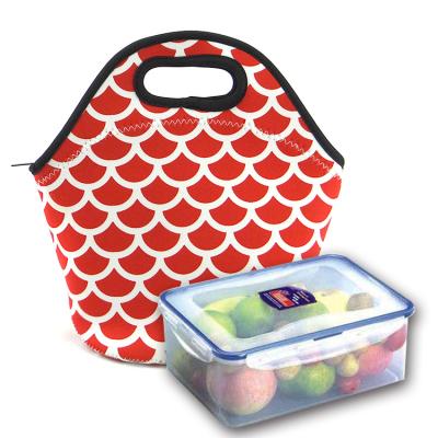 China 2021 Hot Selling Food Lunch Carry Bag Neoprene Wholesale Tote Reusable Insulated School Picnic Lunch Pack Bags for sale