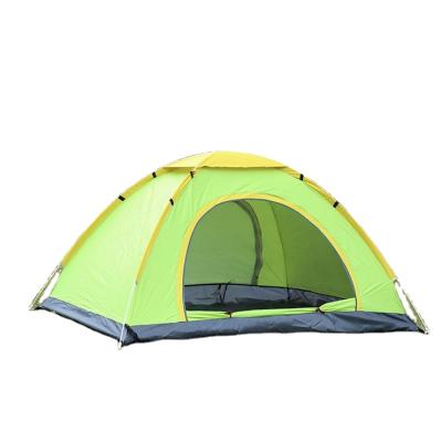 China UV-Resistant Fiberglass Portable Waterproof Automatic Tent 2-4 People Beach Raise Camping Tent for sale