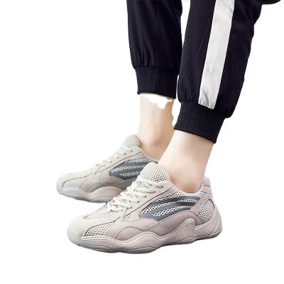 China Fashion trend new Ulzzang casual black and beige with 3mm high yeezy runner shoes for sale