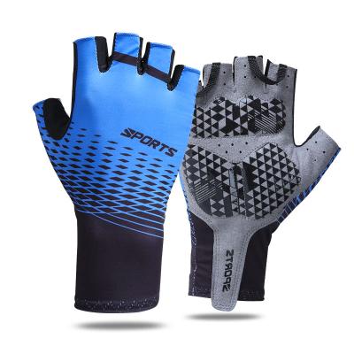 China Men's and women's comfortable cycling breathable, non-slip, shock absorption half finger tactical glove for sale