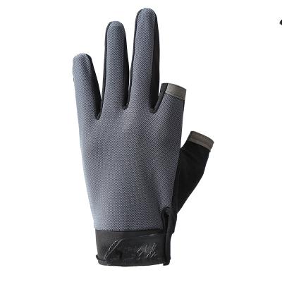 China Comfortable Fishing With Two Finger Exposed Touch Screen Outdoor Non-Slip Breathable Practice Tactical Gloves for sale