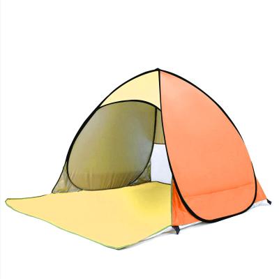 China Extended Type Outdoor Automatic Quick Open Tent Rain Proof Multi Person Beach Camping Tent Multi Person Camping Tents for sale