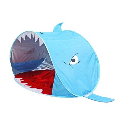 China Indoor and Outdoor Toys House Shark Cartoon Toy Tents Type Kids Extended Play House Small for sale