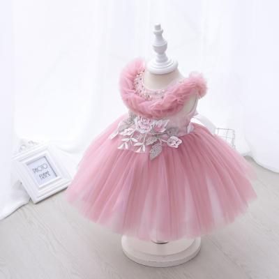 China Latest Breathable COLORFUL Kids Fashion Child Bridesmaid Baby Clothes Dress Up Princess Dresses for sale