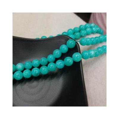 China Long Lasting Hot Green Jade Stone Beads High Quality 6mm, 8mm, 10mm, 12mm Burma Jade Beads for sale