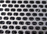 China Oblong Hole Perforated Metal  Mesh en venta