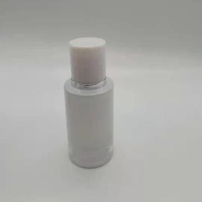 China 30ml Personal Care Cosmetic Bottle Spray Pump Bottle 30ml White Perfume Bottle With Cap for sale