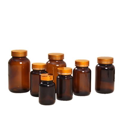 China Chemical Manufactures Direct Selling Unique Medicine Glass Capsule Bottle With Cap for sale