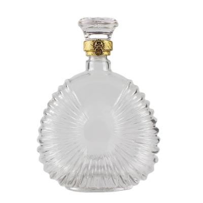 China Hot Sale Fancy Beverage Liquor Glass Bottle For Beverage Liquor Whiskey for sale