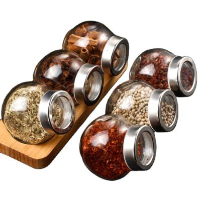 China Viable Factory Produced Wholesale Glass Spice Seasoning Bottle/Jar/Container/Tank 5OZ Storage for sale