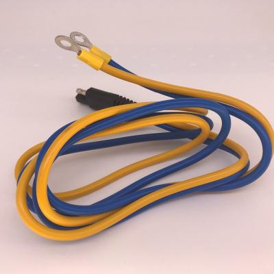 China Industrial PVC Insulation 3 Pin Connecto Eyes Ring Cable And Wire Harnesses for sale