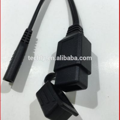 China New Waterproof USB COMPUTER Mount with Cover to SAE Connector Power Cable Assembly for sale