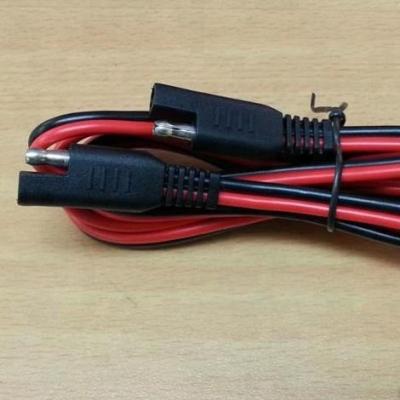 China Industrial 300V 105C 18AWG 2 Core Wire End Custom Crimp Molding SAE Power Cable for sale