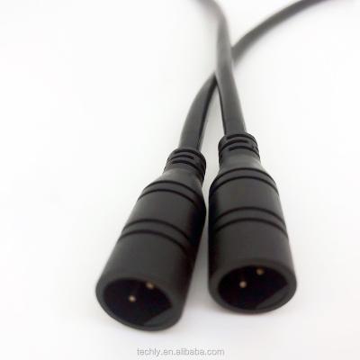 China Standard 2pin LED power station use waterproof power cable for sale