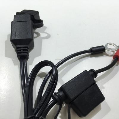 China Motorcycle China Supplier 3 Pin Connector Cable And Wire Harness For Car Power Supply for sale