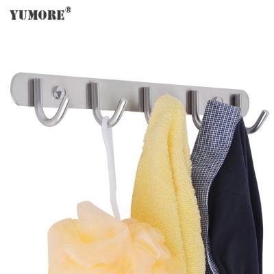 China Factory Price Direct Selling Modern Hooks Different Number Wall Coat Rack Hooks for sale