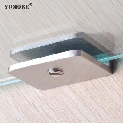 China Wholesale Stainless Steel Glass Exterior Staircase Plexiglass Bracket Railing Clamp Glass Clamps for sale