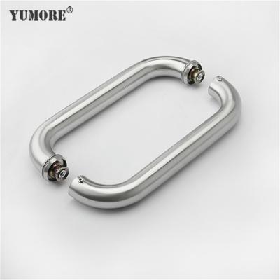 China Modern Window Metal Bathroom Shower Door Handle and Door Accessories Stainless Steel for sale