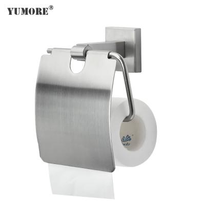 China Traditional Bathroom Accessories 304 Stainless Steel Tissue Roll Paper Holder Toilet Paper Holder for sale