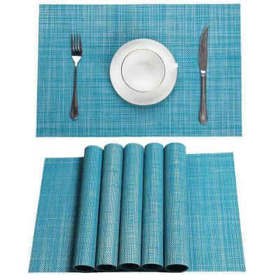 China Shardon Place Mat 45*30cm Place Mat Table Mat Non Slip Kitchen Place Viable Heat Resistant Mats For Dining Tables for sale