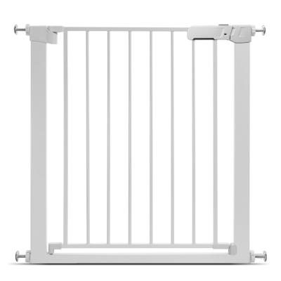 China Automatic end and 90Â ° Wholesale Automatic Close Fix Position EN1930 Safety Gate Pressure Mounted Baby Toddlers Gate Security Gate for sale