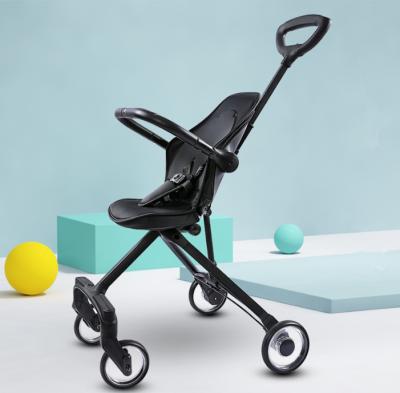 China High Quality Cotton Baby Portable Stroller Compact Baby Pushing Stroller With Soft Cushion for sale