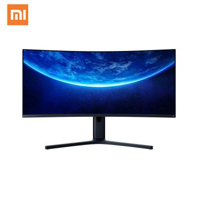 China Xiaomi Curved Curved High Definition 21:9 4K LED Screen Wide Angle LCD Display Computer Gaming Display Measures 34 Inches for sale