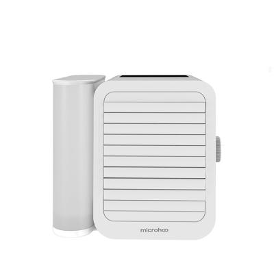 China Desktop USB Mini Air Conditioning Fans Microhoo Youpin Small Refrigerator Small Mobile Air Conditioning Fan for sale