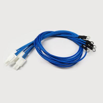 China Electronics factory customization audio electrical 4GA wiring harness for car amp cable for sale