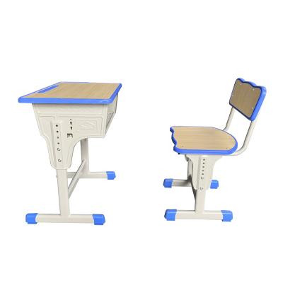 China School Sets MDF Melamine Board Student Desk And Chair Set School Supplies For Primary And Secondary Students Furniture for sale