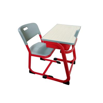 China Comfortable Modern Steel Plastic School Chair And Desk Furniture for sale