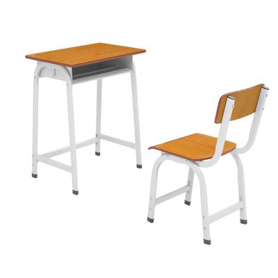 China Simple modern cheap school desk and chair, school desk and chair set, simple school desk and chair for sale