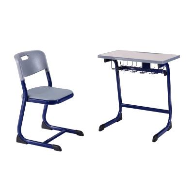 China Modern High School Scholastic Desks Chairs Classroom Furniture for sale