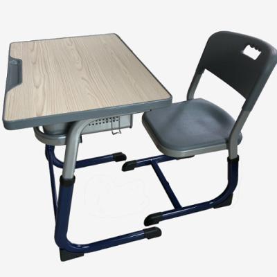 China Morden Furniture Commercial Size HS Adjustable Classroom Desk And Chair for sale