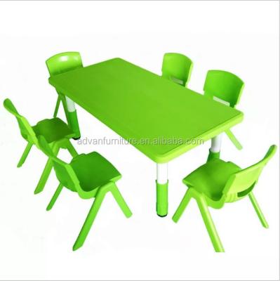 China Modern factory direct plastic kindergarten tables and chairs for preschool furniture for sale kindergarten furniture for sale