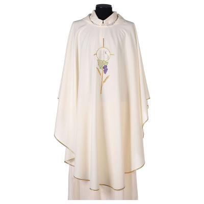 China 2023 Hot Sale Catholic Priest Formal Wear SA Sonoro - Embroidery Chasuble Long Robe for sale