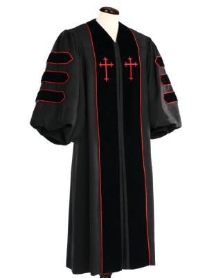 China Modern Church Clergy Doctoral Long Robes 2023 for sale