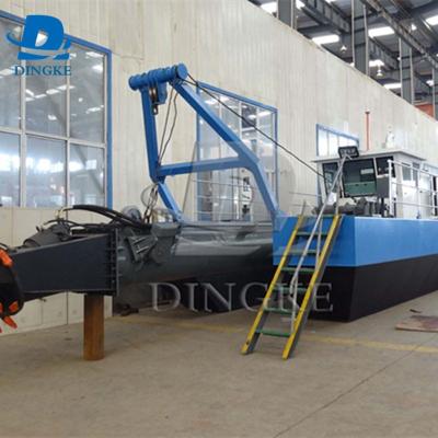 China Mud River Sand and Sand Hydraulic Cutter Suction Dredger Factory Supply for sale