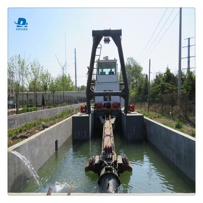 China Hot selling hotels cutter suction dredger river sand pump dredger with high quality and low price for sale