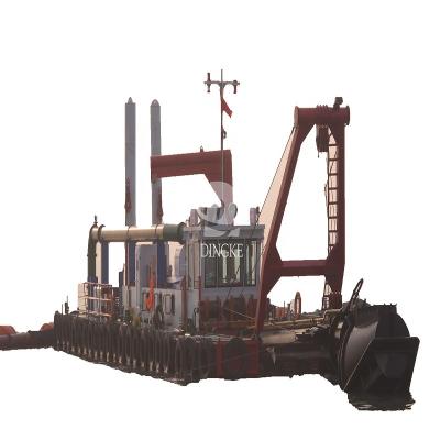 China Sand Equipment Cutter Suction Dredging Dredging Mining Dredging Boat For Sale Gold Diamond Training Lead Technical Parts Support Visual Zinc Type for sale