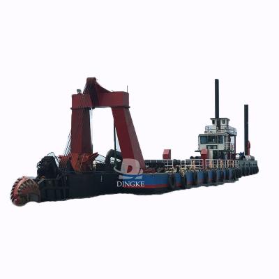 China Sand Dredging DINGKE 3000m3/h Cutter Suction Sand Dredger/Dredger/Dredging Machine/Boat/Boat Vessel for sale