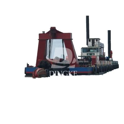 China Sand and Mud Dredging Hopper Hydraulic Towing Dredger for sale