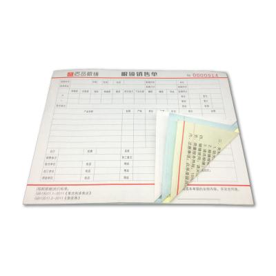 China paper & Chinese Custom 180mmX145mm Cardboard Carbonless NCR 3-Part Receipt Paper Sales Books For Shops for sale