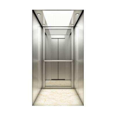 China Professional Mirror Etched Domestic Passenger Lifts Stainless Steel GSM-V1 en venta