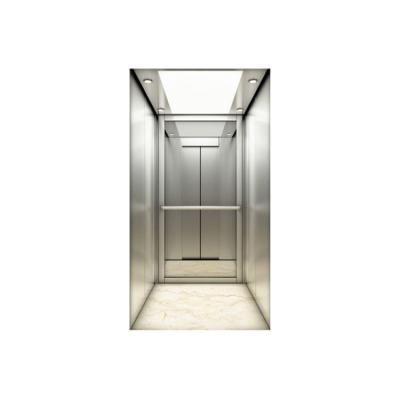 China Factory Cheap Price Hairline Stainless Plastic Sprayed Steel Plate Steel Passenger Elevator en venta