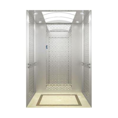 China Professional Mirror Etched Indoor Residential Elevator SS Spray Steel Plate à venda