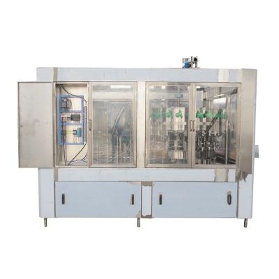 China Beverage High Speed ​​Spin Type Two In One Fully Automatic Beer Soda Beverage Aluminum Can Filling Machine for sale