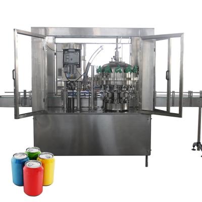 China Beverage CSA Certificate Standard Craft Beer Aluminum Tin Can Filling Machine Equipment Standard Full Automatic for sale